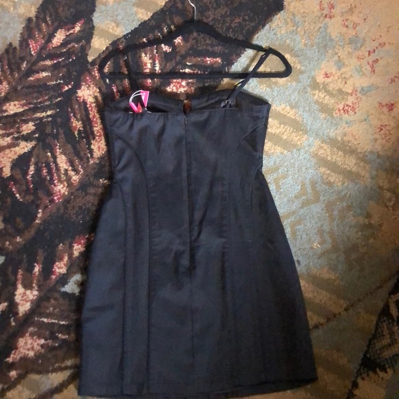 NWT Satin corset little black dress! - Picture 4 of 4